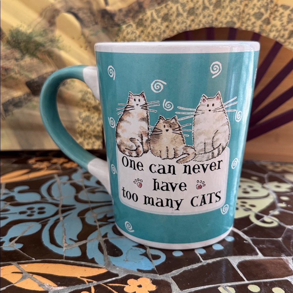 CAT LOVERS JUMBO CERAMIC MUG